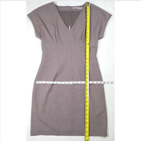 *SOLD OUT* ANDREW MARC High Waist Sheath Dress - Picture 6 of 8